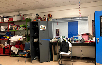 Cardinal Shehan Center Art Room Upgrade