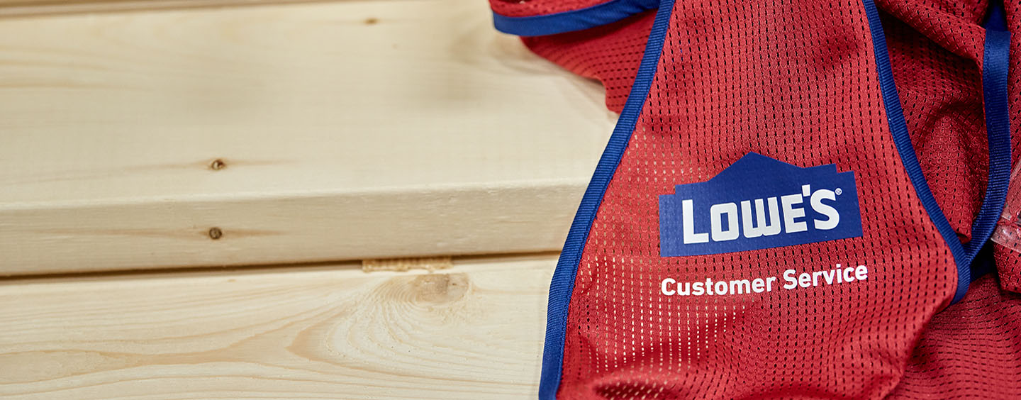 Lowe's Red Vest