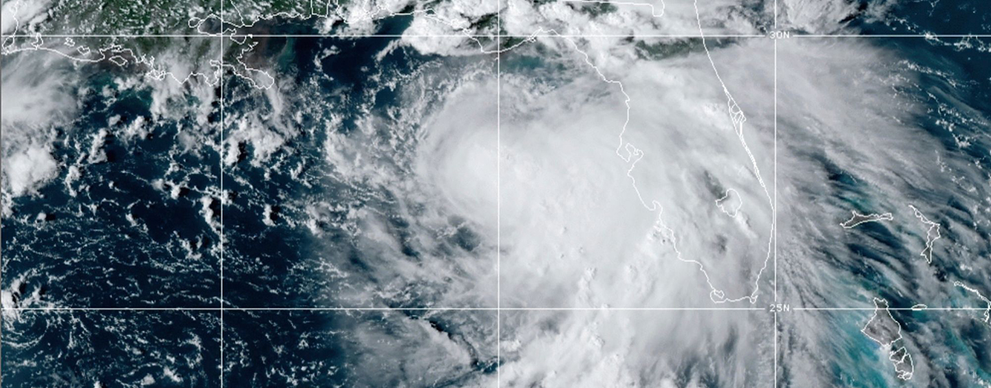 Hurricane Sally Satellite