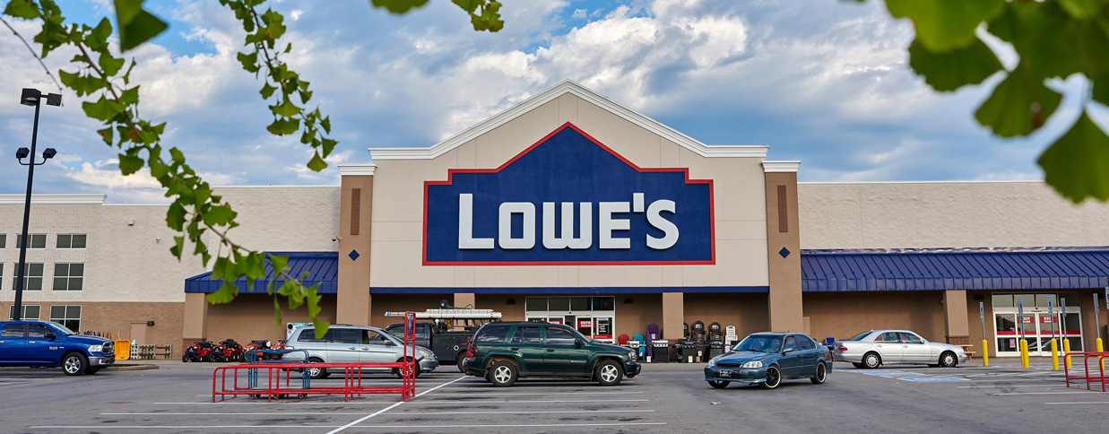 Lowe's Storefront in Spring