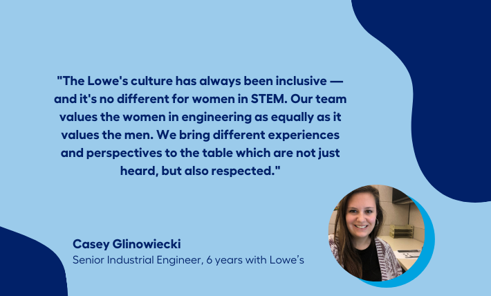 Casey Glinowiecki, Senior Industrial Engineer