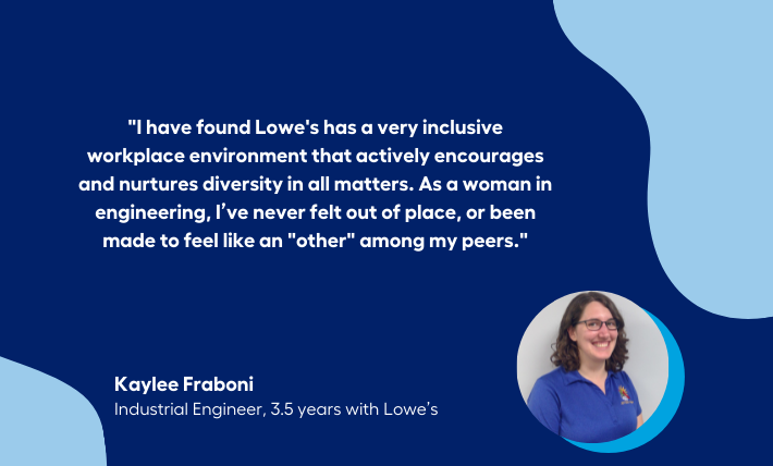 Kaylee Fraboni, Industrial Engineer