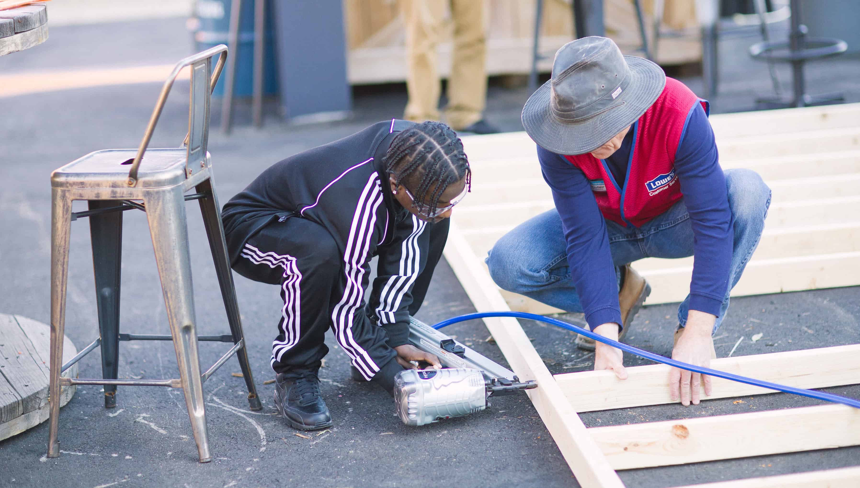 Lowes introduces students to trade skills careers