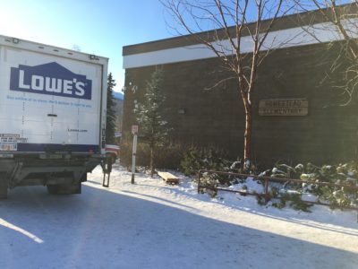 Delivery truck
