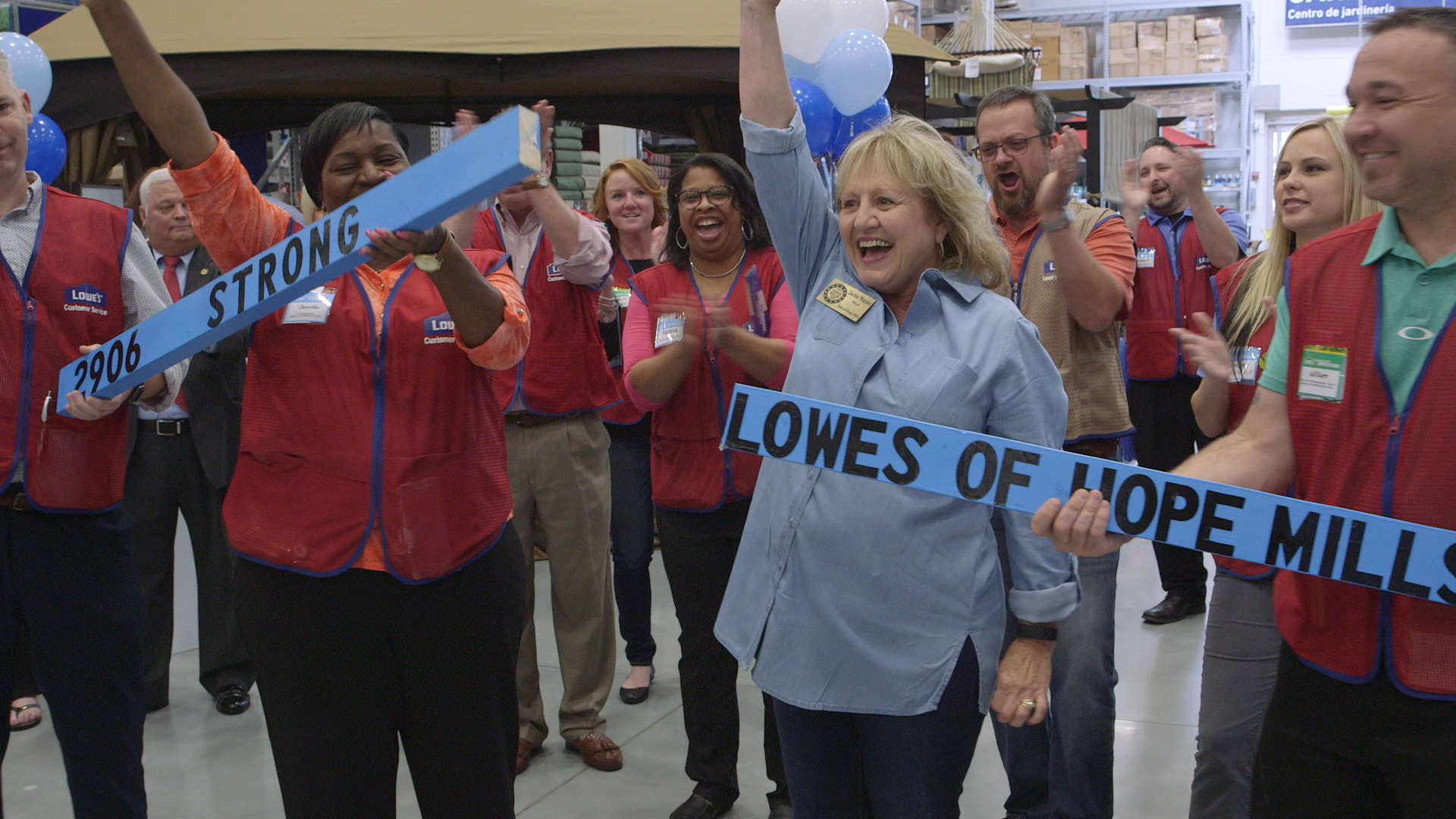 Taking you behind the scenes at a new store opening