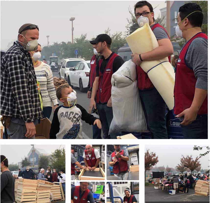 Lowes will continue to monitor conditions in California